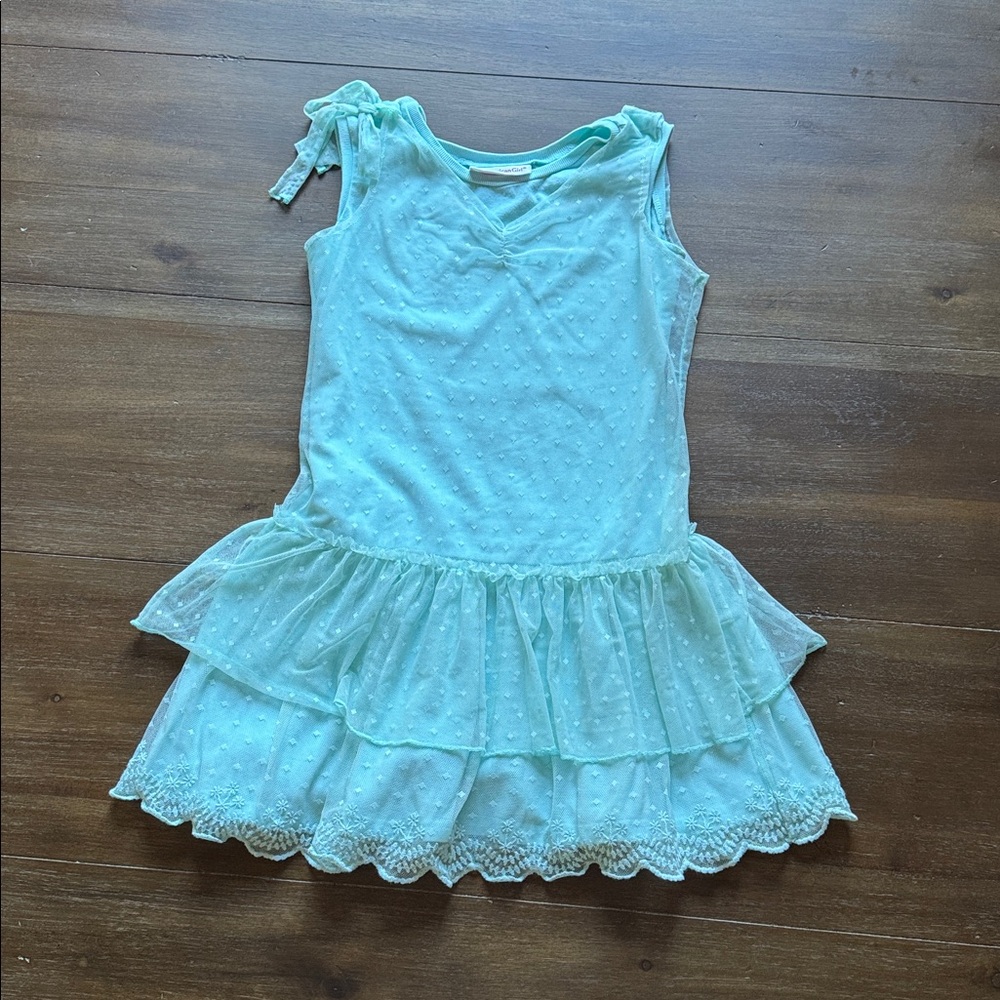 Size 10 American Girl soft tulle 2 piece Dress for girls